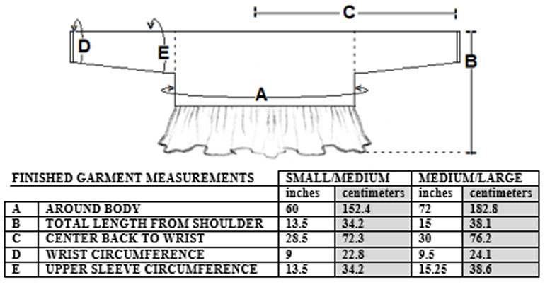 sw034_mae_west_measurement_chart